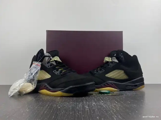 Ma Maniere Air Jordan 5 A Black FD1330-001 x 0408